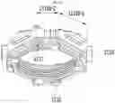 Fig. 43 - Camera module having extended support members for reduced power consumption