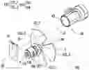 Fig. 01 - Transparent rotating device and projection device