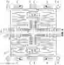 Fig. 10 - Multiple-mask multiple-exposure lithography and masks