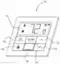 Fig. 01 - Temperature control device with automatically adjustable backlighting