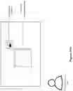 Fig. 34 - Generating a new frame using rendered content and non-rendered content from a previous perspective