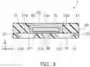 Fig. 04 - Light-emitting device with trench and through-hole in a pair of leads for stress reduction