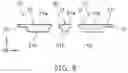Fig. 07 - Light-emitting device with trench and through-hole in a pair of leads for stress reduction