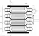 Fig. 01 - Battery cell with electrolyte diffusion material