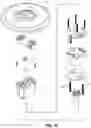 Fig. 12 - Poke-through electrical outlet assembly with leveling bezel