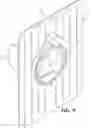 Fig. 10 - Electrical box mounting structure preventive of water ingress