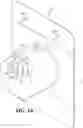 Fig. 13 - Electrical box mounting structure preventive of water ingress