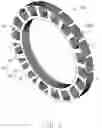 Fig. 02 - Method of making a magnetic core with tooth having overlapping short and long teeth distal ends