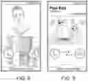 Fig. 13 - Management of media content associated with a call participant on mobile computing devices