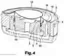 Fig. 03 - Acoustic membrane for a loudspeaker and corresponding loudspeaker