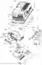 Fig. 02 - AN ASSEMBLY COMPRISING AN ELECTRONIC DEVICE, IN PARTICULAR A VARIABLE SPEED DRIVE OR ALTERNATOR REGULATOR AND TWO ASSEMBLIES OF ELEMENTS WITH DIFFERENT SHAPES FOR THE ATTACHMENT OF THE DEVICE
