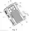 Fig. 04 - AN ASSEMBLY COMPRISING AN ELECTRONIC DEVICE, IN PARTICULAR A VARIABLE SPEED DRIVE OR ALTERNATOR REGULATOR AND TWO ASSEMBLIES OF ELEMENTS WITH DIFFERENT SHAPES FOR THE ATTACHMENT OF THE DEVICE