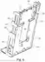 Fig. 07 - AN ASSEMBLY COMPRISING AN ELECTRONIC DEVICE, IN PARTICULAR A VARIABLE SPEED DRIVE OR ALTERNATOR REGULATOR AND TWO ASSEMBLIES OF ELEMENTS WITH DIFFERENT SHAPES FOR THE ATTACHMENT OF THE DEVICE