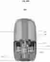 Fig. 34 - Pod assembly, dispensing body, and e-vapor apparatus including the same