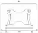 Fig. 01 - READING DESK DEFORMATION PREVENTING STRUCTURE