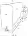 Fig. 37 - Product management display system with trackless pusher mechanism