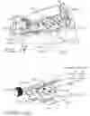 Fig. 18 - Powered surgical instruments with clutching arrangements to convert linear drive motions to rotary drive motions