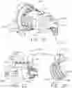 Fig. 19 - Powered surgical instruments with clutching arrangements to convert linear drive motions to rotary drive motions