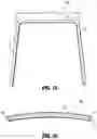 Fig. 11 - Surgical stapling device for performing circular anastomosis and surgical staples for use therewith