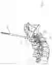 Fig. 12 - Rod connector for attachment to an existing spinal rod