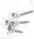 Fig. 22 - Rod connector for attachment to an existing spinal rod