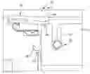 Fig. 01 - Receiving module for ceiling patient lift system