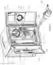 Fig. 22 - Modular assembly for a portable hemodialysis system