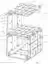 Fig. 08 - Panel with fixture retaining features and modular assemblies made using multiple panels