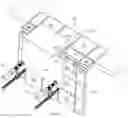 Fig. 11 - Panel with fixture retaining features and modular assemblies made using multiple panels