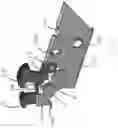 Fig. 04 - Sliding blade carriage with blade release