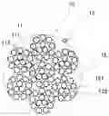 Fig. 01 - Steel cord for reinforcing rubber article, method for manufacturing same, and tire