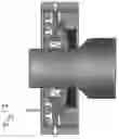 Fig. 17 - Compressor assembly comprising a beaded cylindrical cam