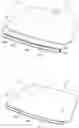 Fig. 01 - Windshield with molding and connective structure for cowl louver and windshield with molding