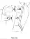 Fig. 13 - Head sling affixable to a chair