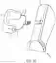 Fig. 17 - Head sling affixable to a chair