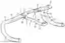 Fig. 01 - Bicycle handlebar assembly with v-shaped stem