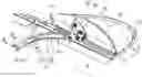 Fig. 01 - Aircraft wing comprising a mobile leading edge flap driven by a linear electric motor