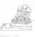 Fig. 25 - Container for preparation of a beverage and machine for automated filling of the container