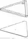 Fig. 05 - Triangle quilting template