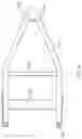 Fig. 12 - REAR ATTACHMENT ASSEMBLY FOR SKID LOADERS