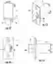 Fig. 13 - Lock with a lockable push-through latch