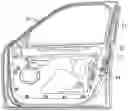 Fig. 01 - Inside release spring for vehicle door