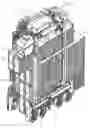 Fig. 01 - System having a secondary current generating assembly for the secondary conversion into electricity of exhaust gas heat from a primary current generating assembly