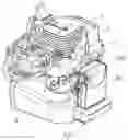 Fig. 01 - Battery assembly and electrically started gasoline engine having battery assembly