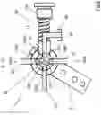 Fig. 06 - Manual displacement control arrangement for an axial piston pump