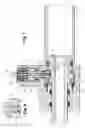 Fig. 02 - Lockable linear actuator with a locking indicator