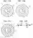Fig. 12 - Cage for thrust roller bearing and thrust roller bearing