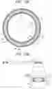 Fig. 13 - Cage for thrust roller bearing and thrust roller bearing