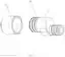 Fig. 02 - Crank connection structure and faucet using the structure