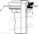 Fig. 01 - Deformable gasket for the sealed passage of a fluid through a wall